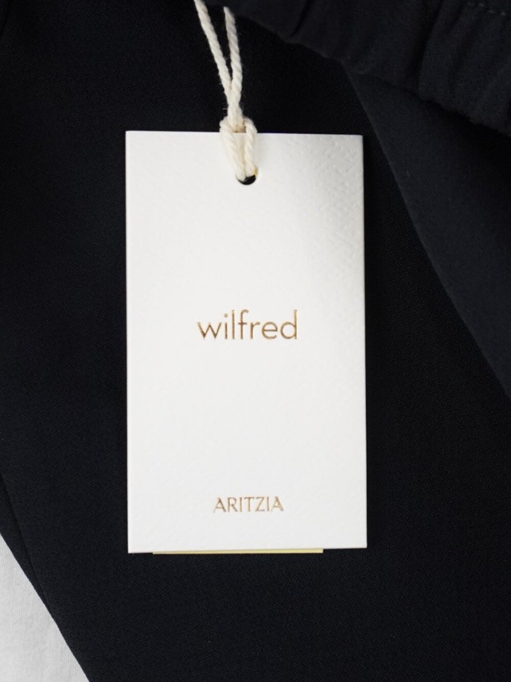 Wilfred Aritzia Portico Crepe Wide-Leg Trousers In Black Women's Size 2 - NWT - Picture 10 of 12